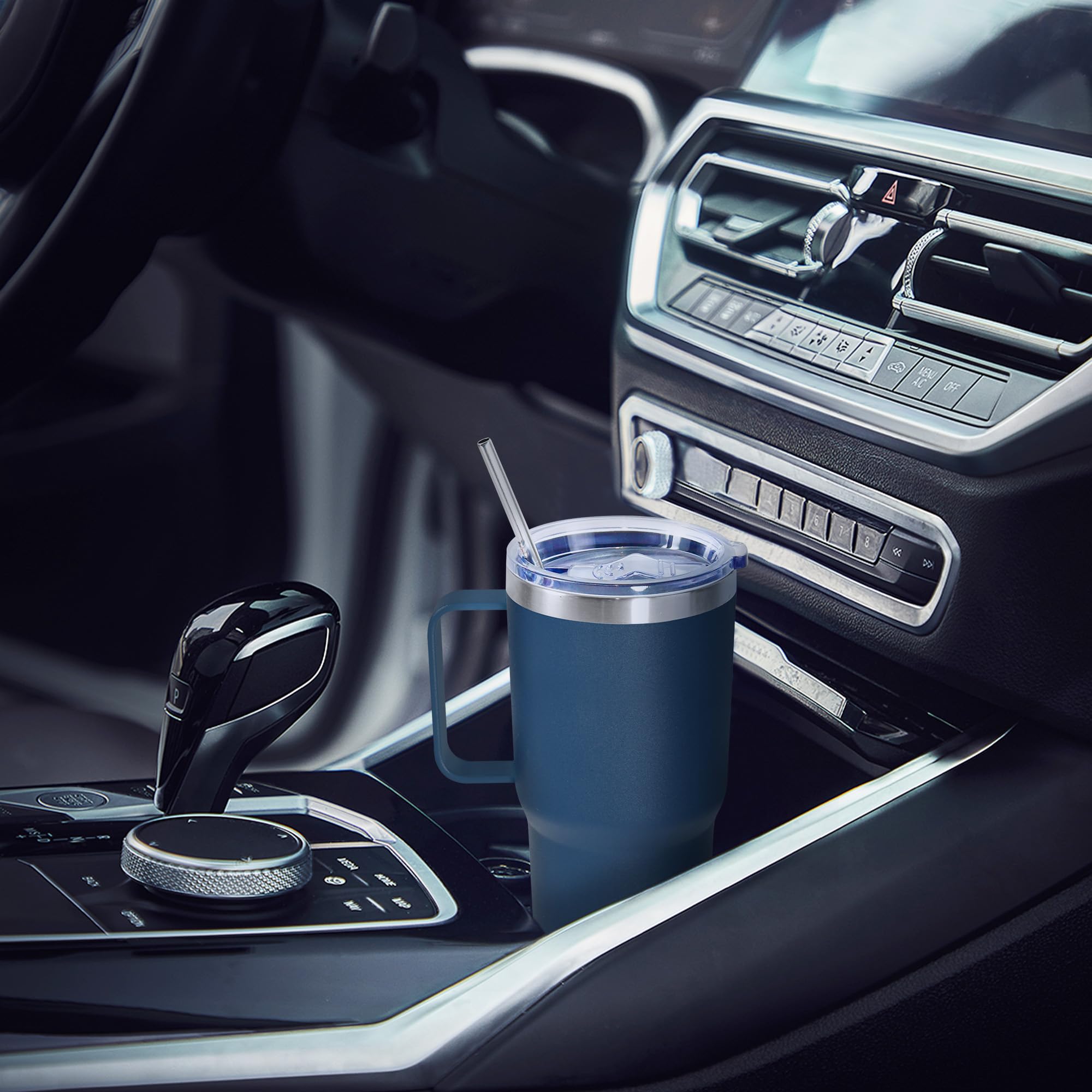 Icesip 20 oz tumbler stainless interior prevents taste transfer and rust.
