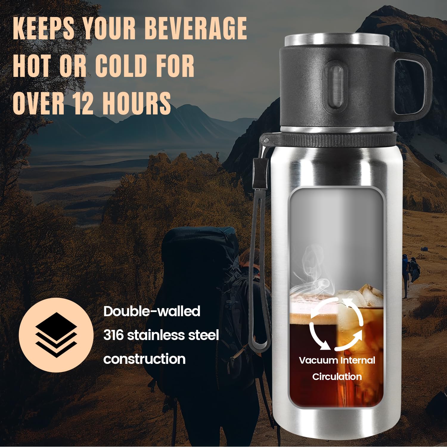 Icesip 27oz bottle ready for daily use at desk or school