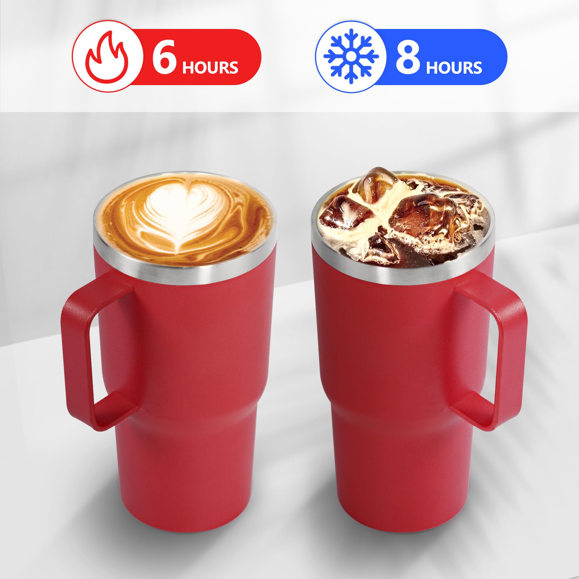 Icesip full-loop handle designed for secure one-handed use.