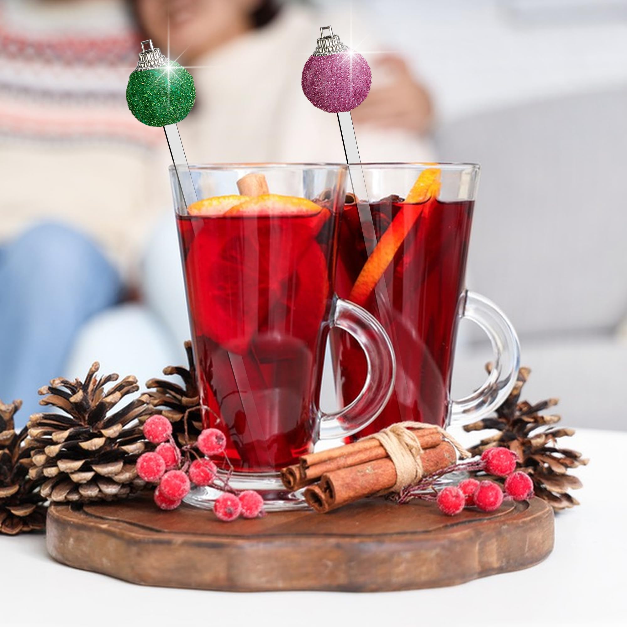 Iceyyyy colorful design complements Christmas party décor
