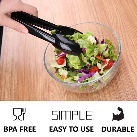 ICHROSAYA BPA-free, food-safe tongs suitable for reuse or single-use events.