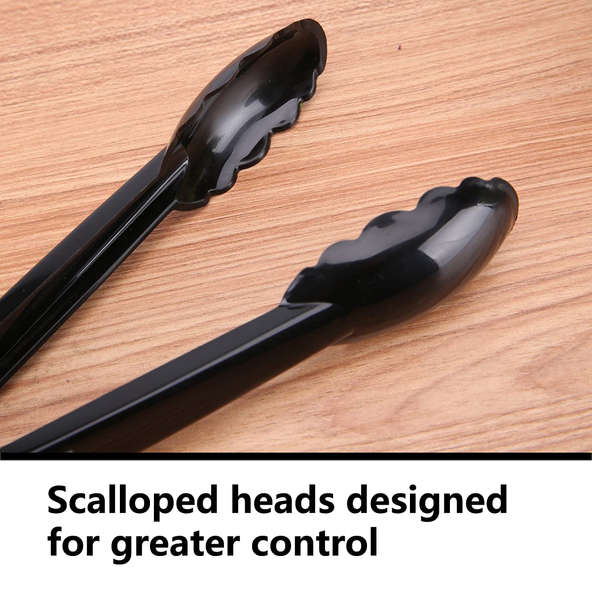 ICHROSAYA buffet tongs in black, ideal for large gatherings.