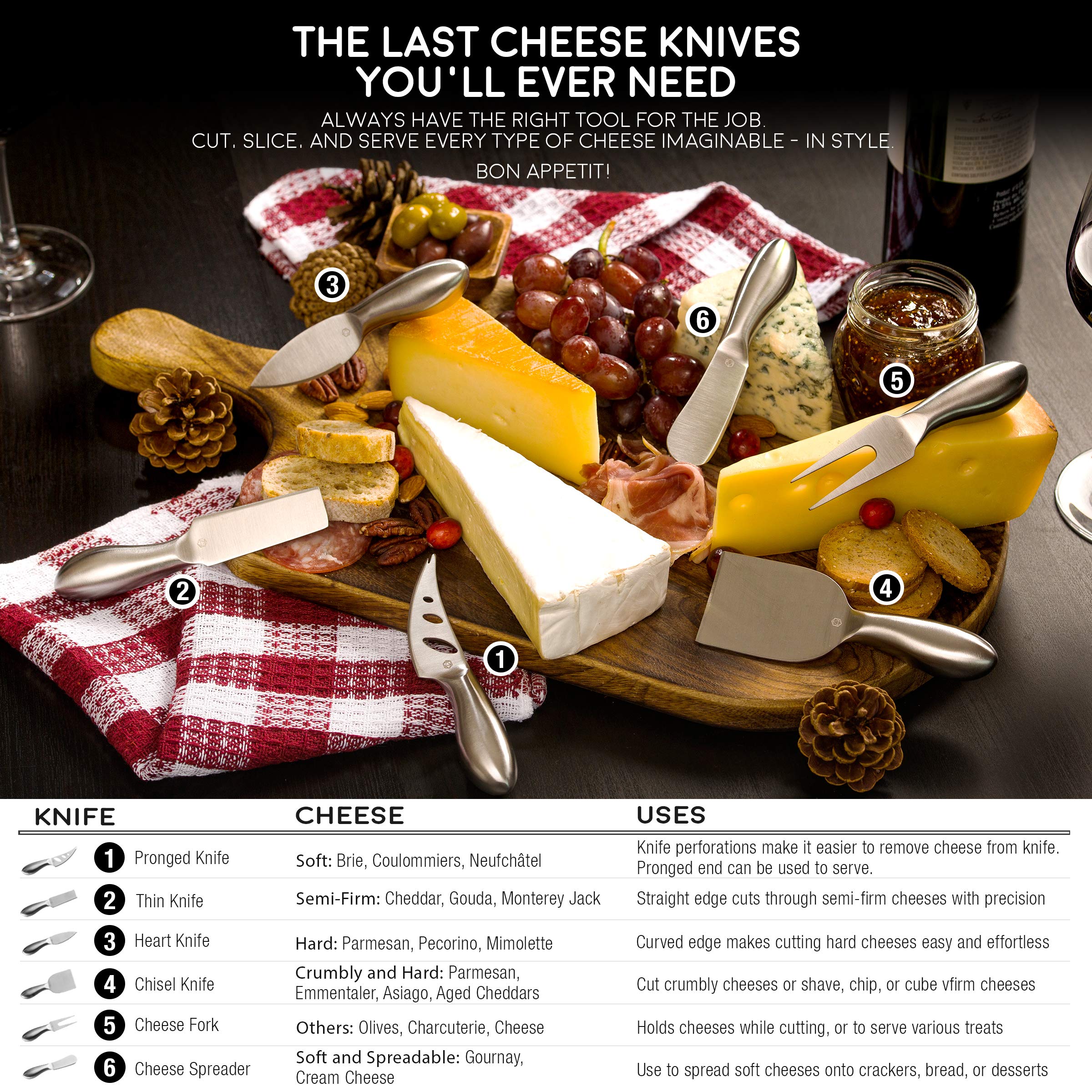 ICOSA Living Lunar cheese spreader for creamy spreads