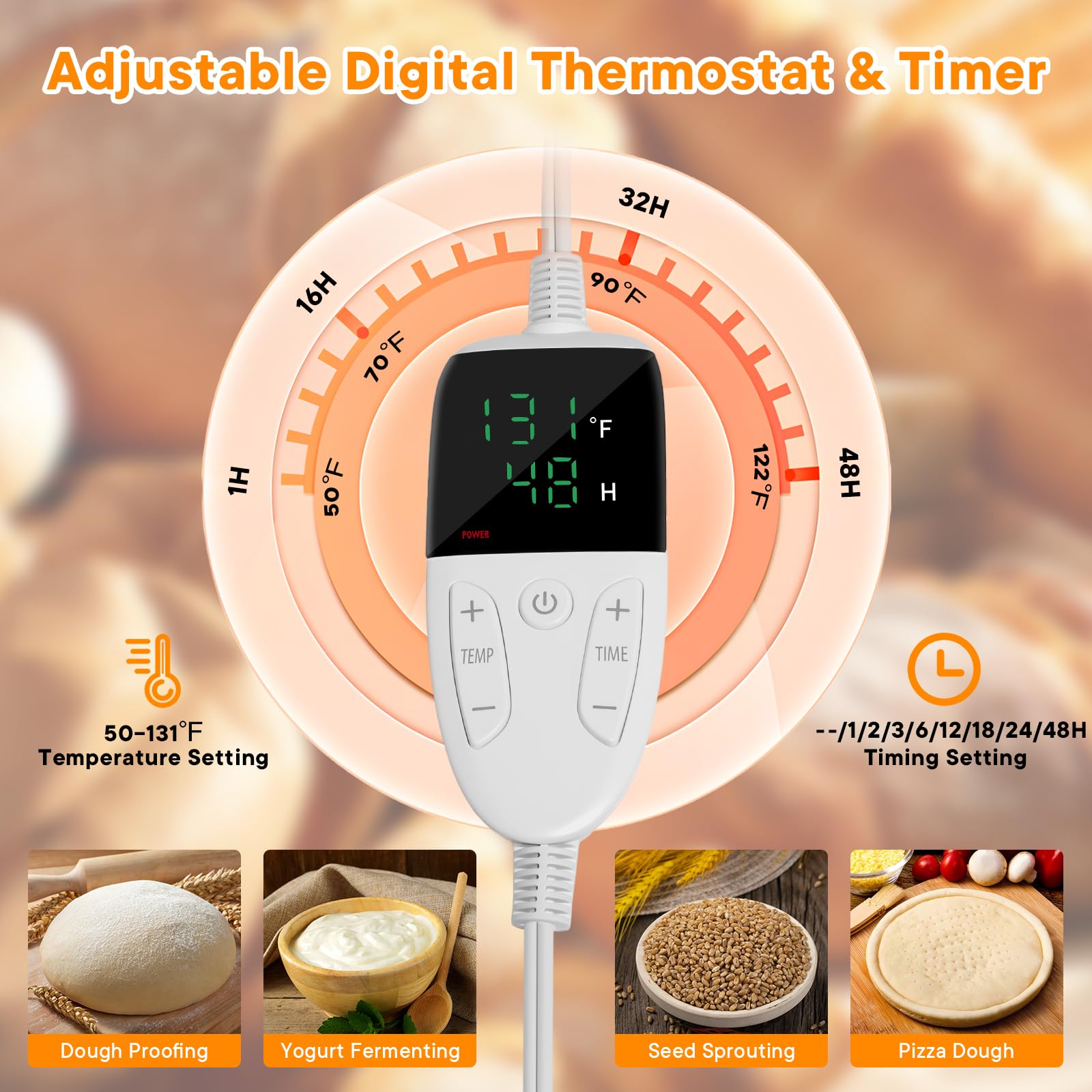 IDACYRIA multi-fermentation proofer handles bread, pizza dough, yogurt and more.