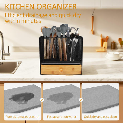 Idcymoul farmhouse style adds warm decor to kitchens.