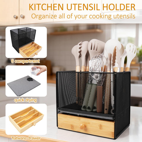 Idcymoul sturdy iron-wire frame provides stable counter support.