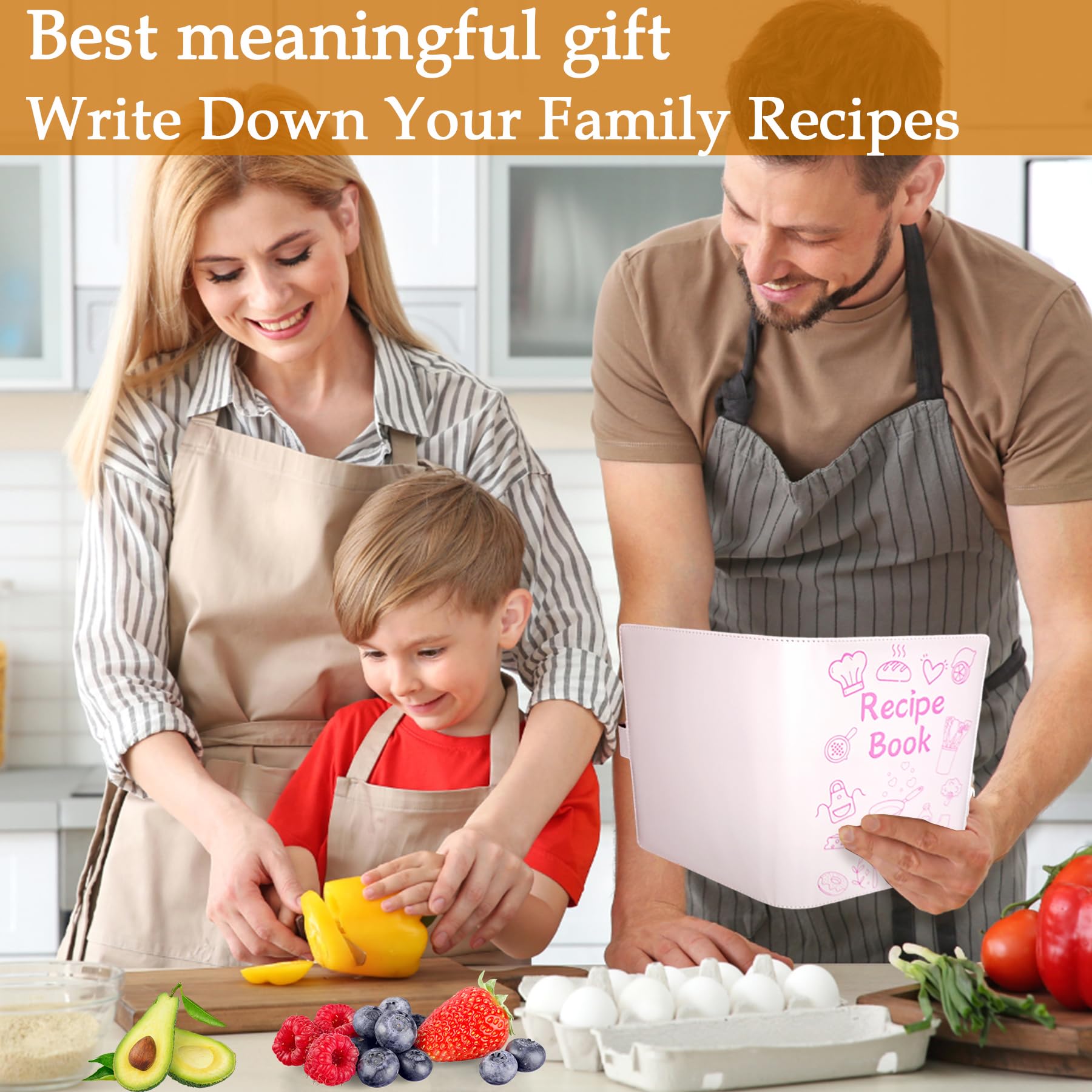 IdeaMarlle Recipe Book gift-ready packaging makes a thoughtful present.