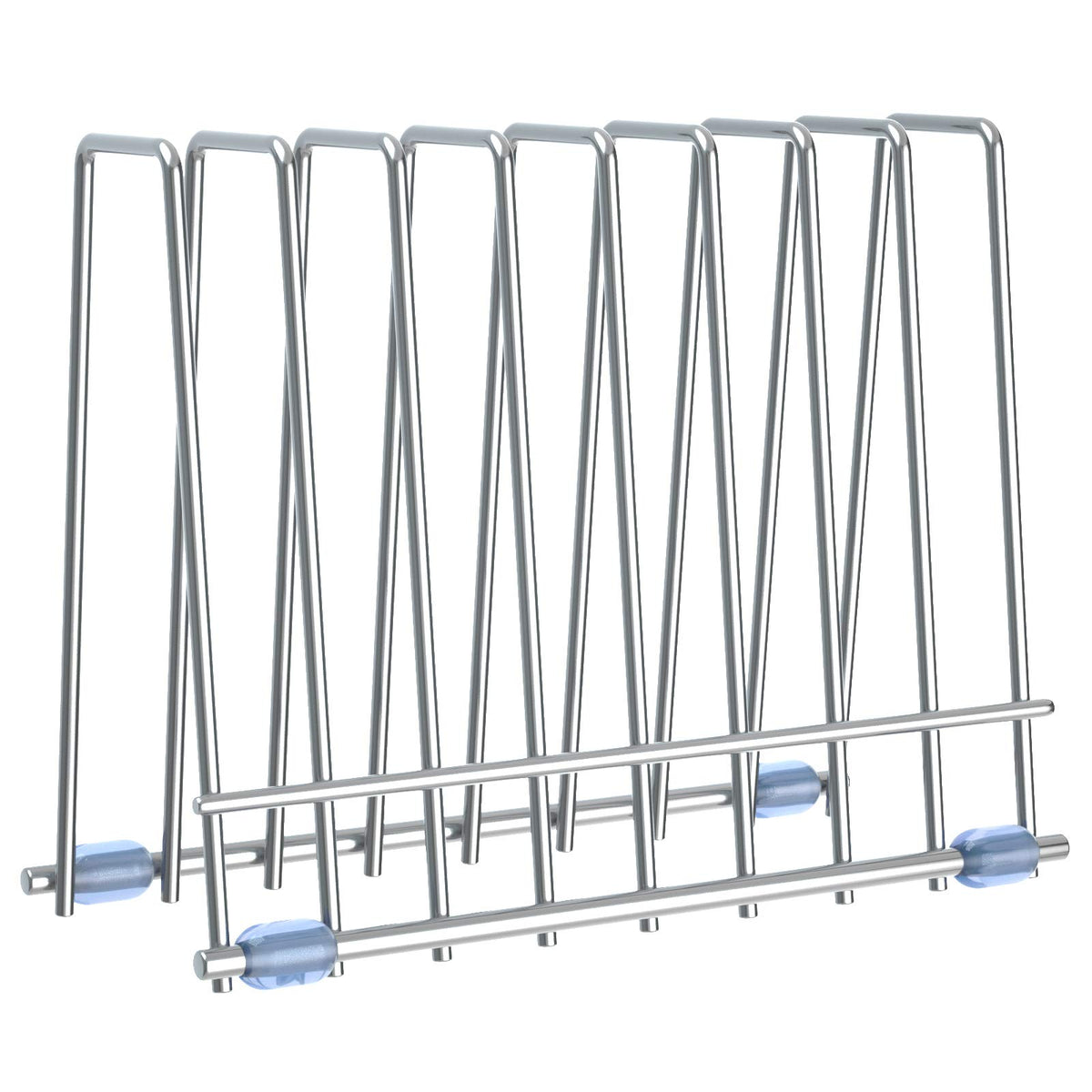 IDEATECH reusable bags rack on counter for organized air-drying of bags
