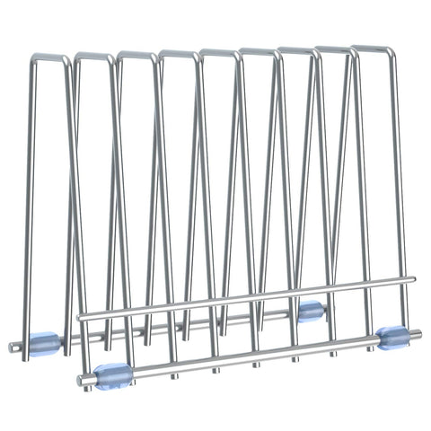 IDEATECH reusable bags rack on counter for organized air-drying of bags