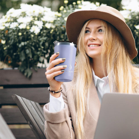 Ideus tumbler ideal for commute and office hydration