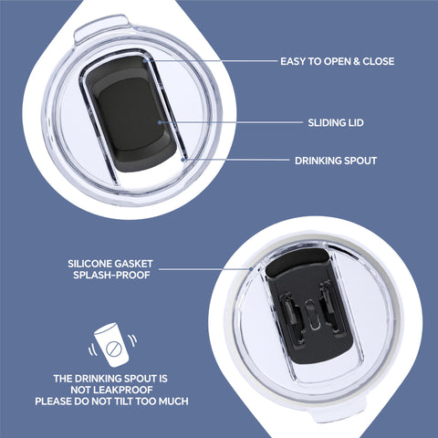 Wide mouth design for easy filling and cleaning