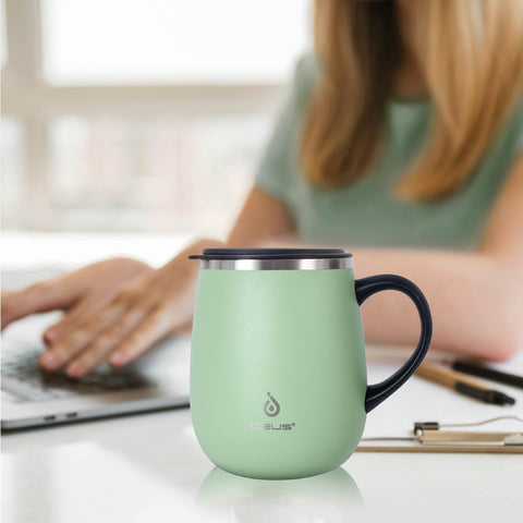 Wide-mouth design allows ice infusion and easy cleaning