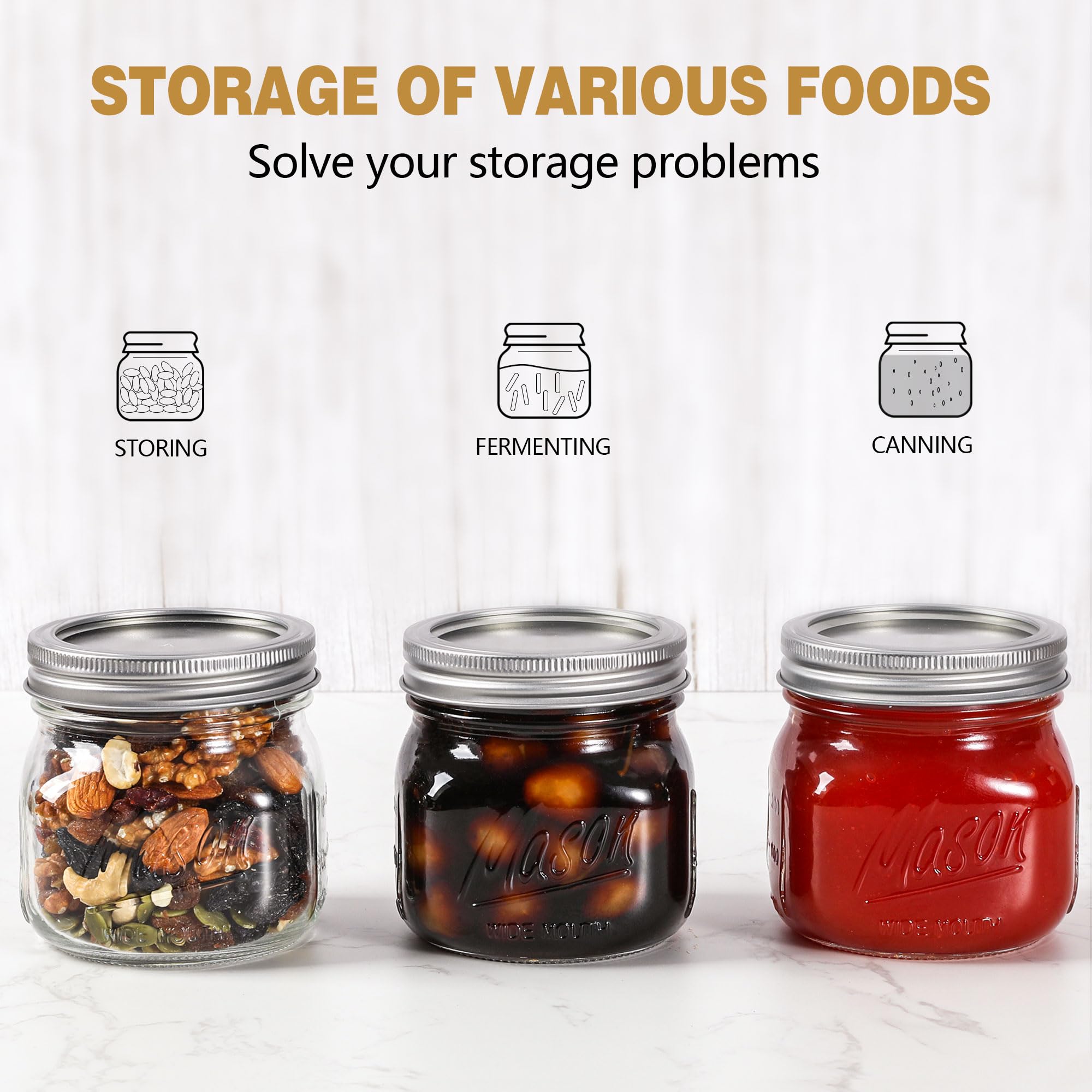 Ieavier fridge-safe jar designed for refrigeration and reheating