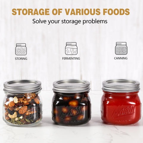 Ieavier fridge-safe jar designed for refrigeration and reheating