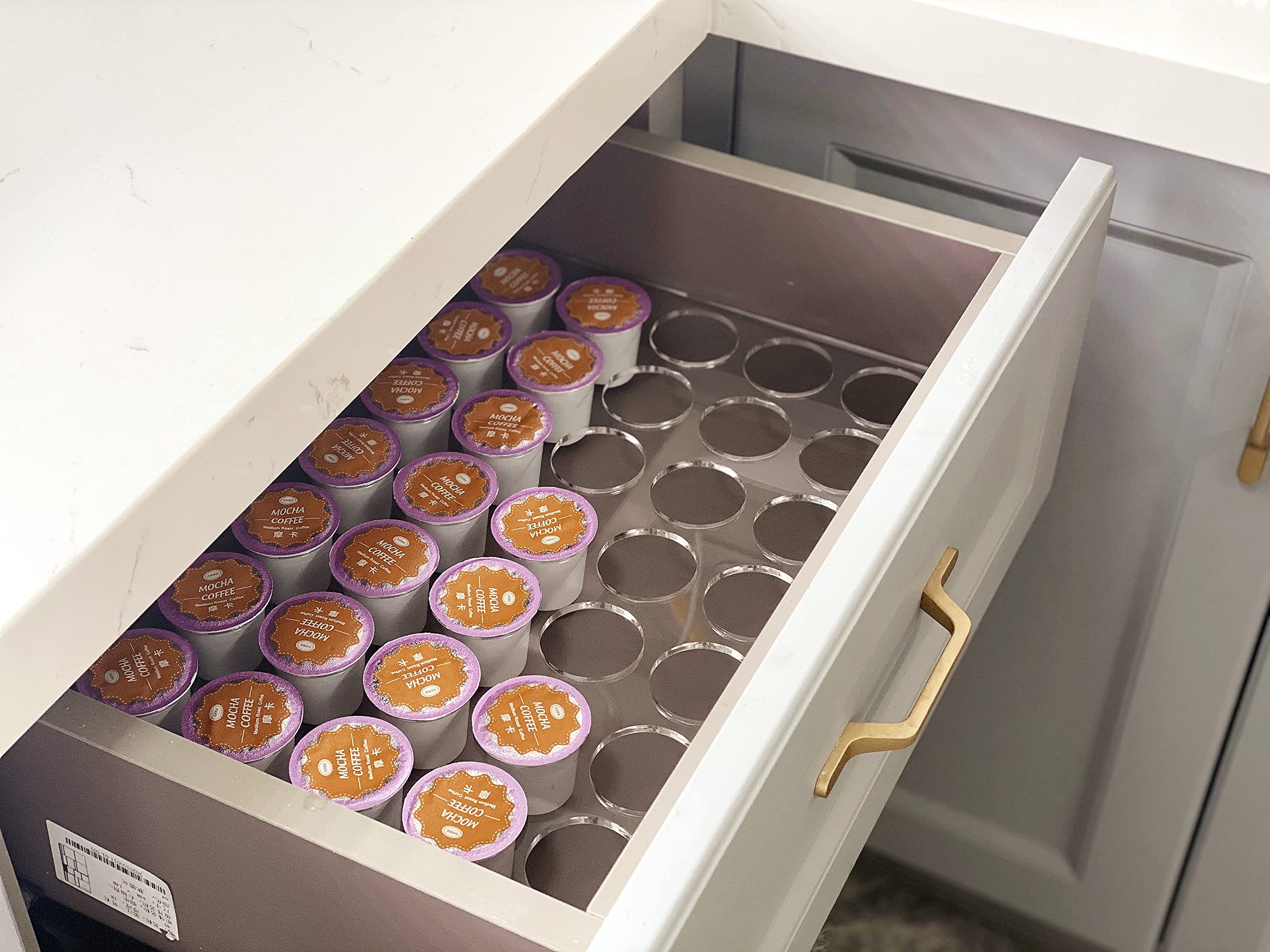 IEEK two-pack K-Cup rack suitable for home, office, hotel break rooms.