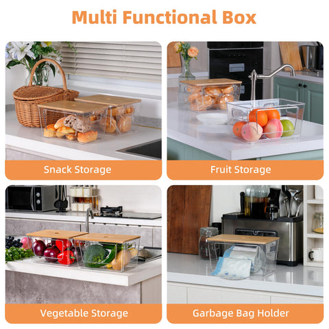 iEGrow space-saving countertop design fits on shelves.