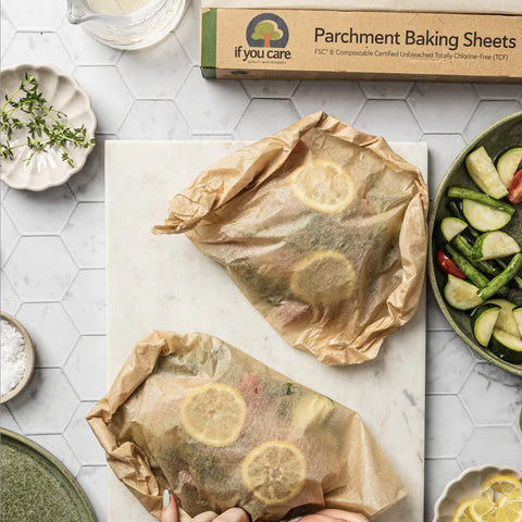 If You Care silicone-coated parchment provides non-stick surface for convenient release