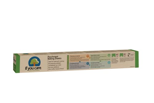 If You Care unbleached parchment paper, chlorine-free and eco-friendly baking liner
