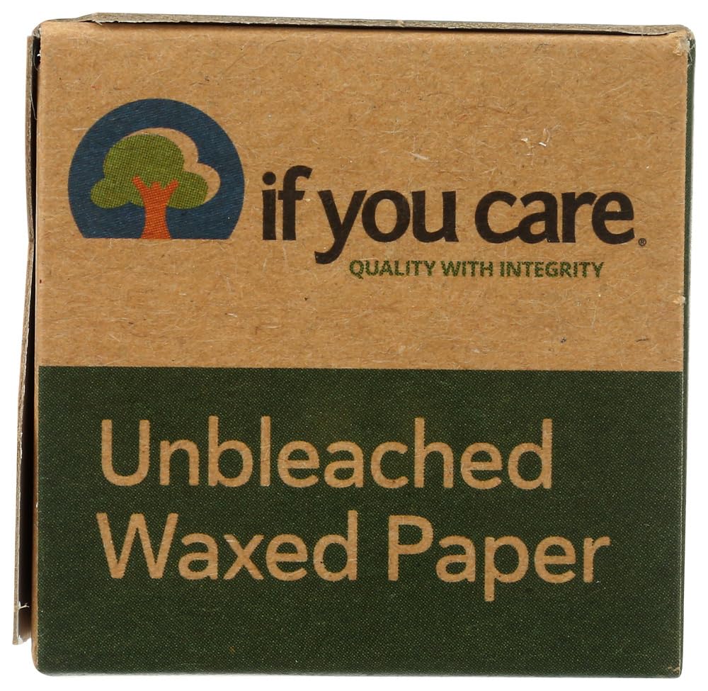 If You Care waxed paper used to line pans and trays for easy release.