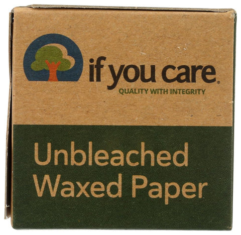 If You Care waxed paper used to line pans and trays for easy release.