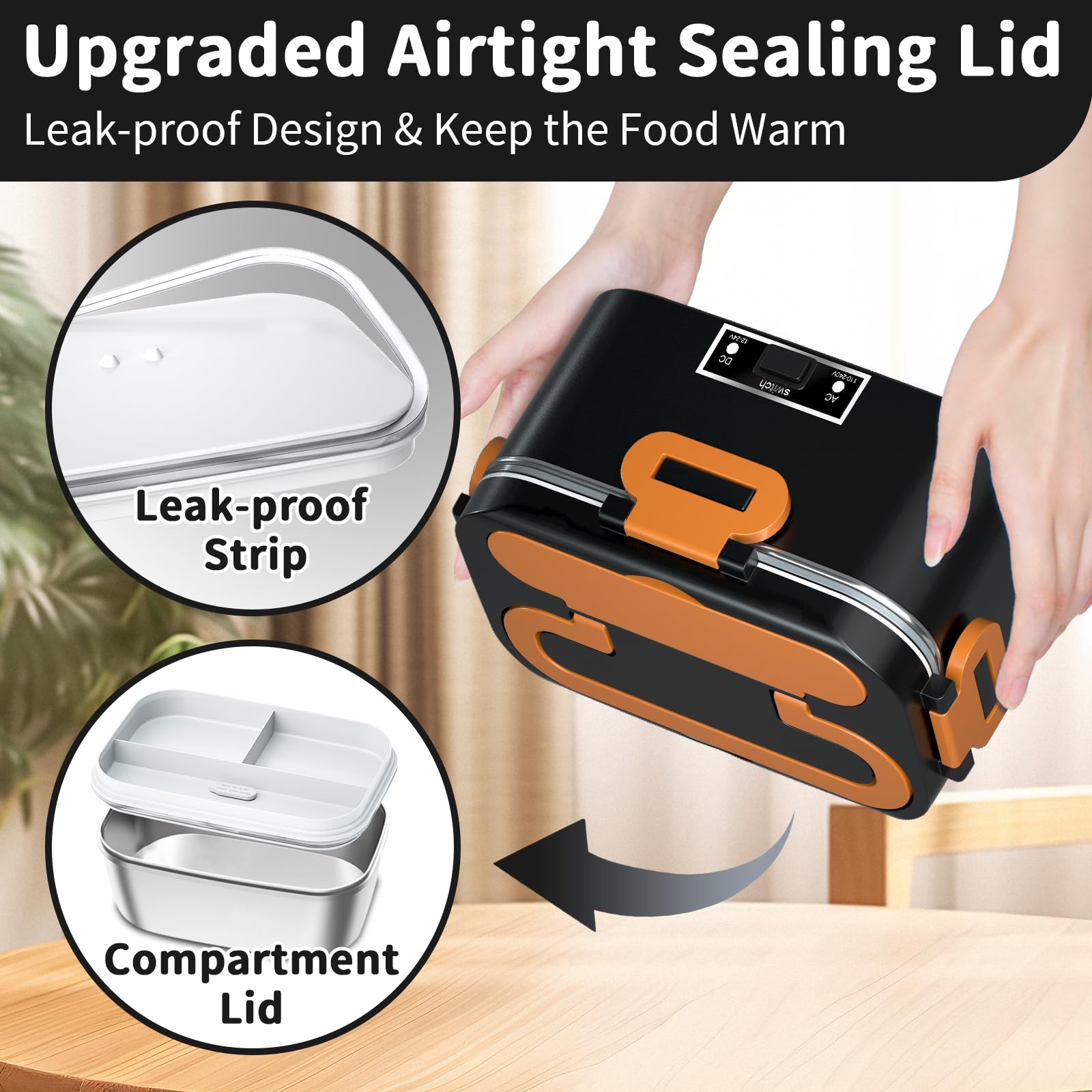 ifenrol heat-on-demand feature warming meals away from the microwave