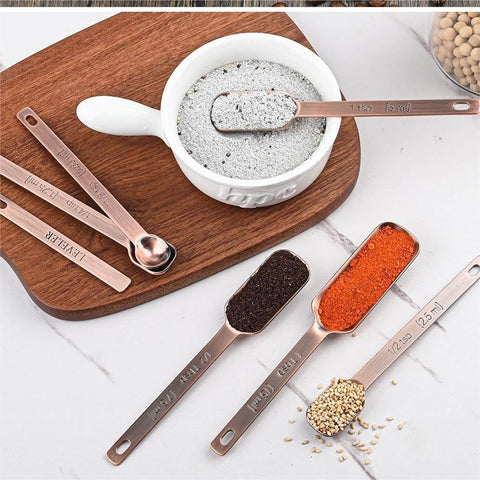 IFFMYJB copper plated measuring cups eighth cup 30ml compact for small spice additions.