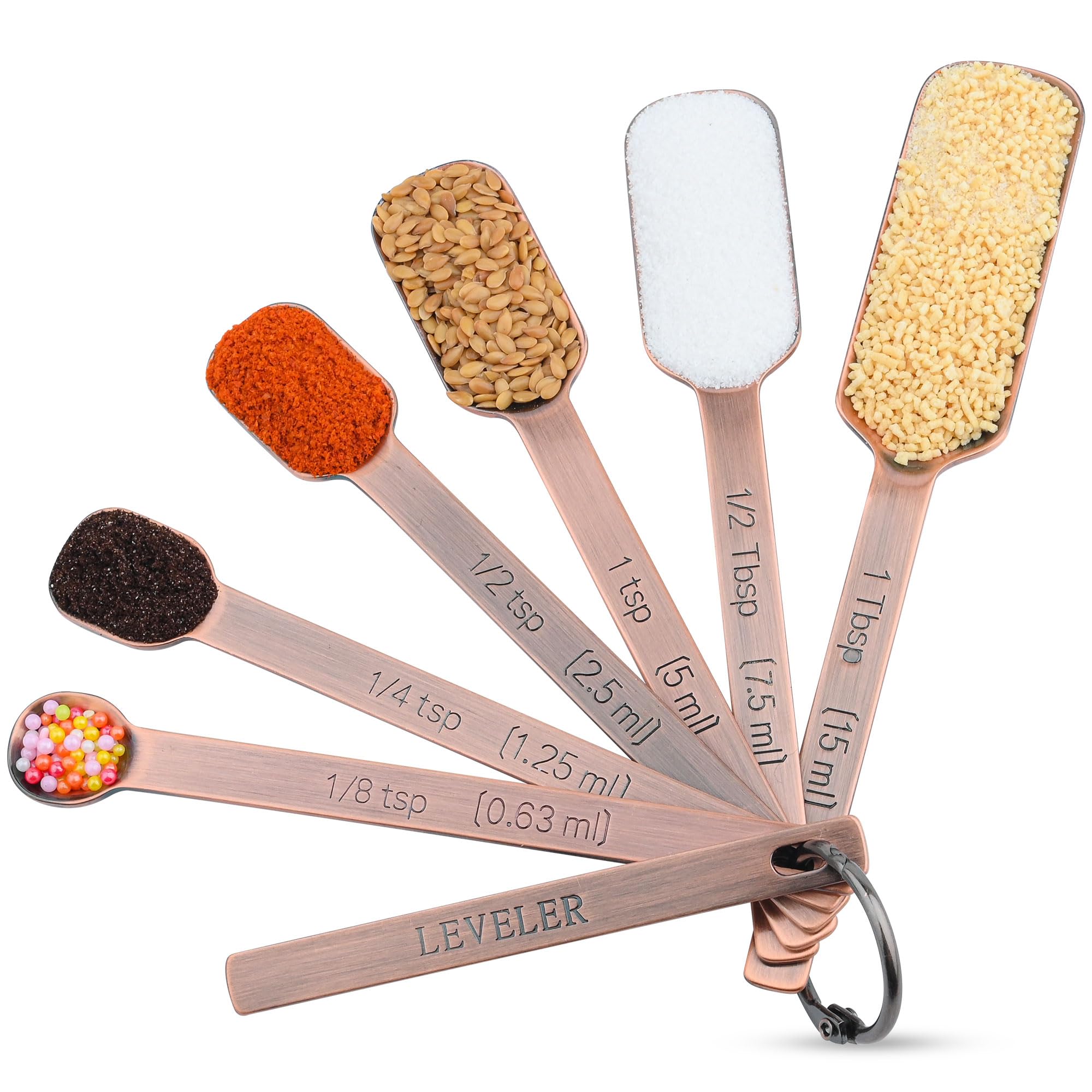 IFFMYJB copper plated measuring cups third cup 80ml ideal for precise baking quantities.