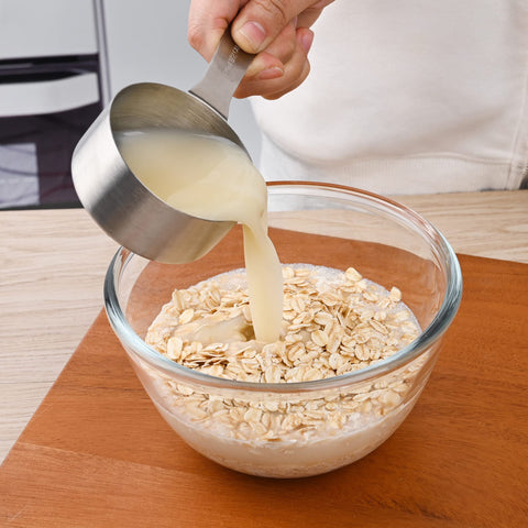 IFFMYJB measuring cups stackable design saves cabinet space.
