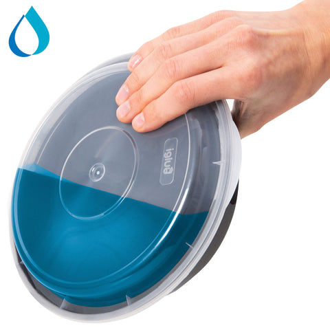 Igluu durable BPA-free plastic stands up to freezing and reheating cycles.