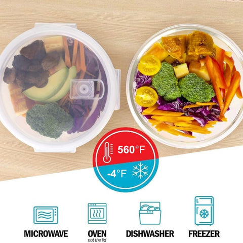 Igluu Meal Prep containers are freezer and dishwasher safe for convenient use