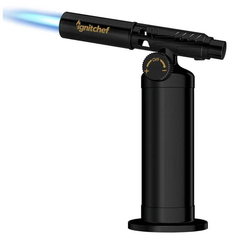 IgnitChef base stability enhances safe operation during torch use.