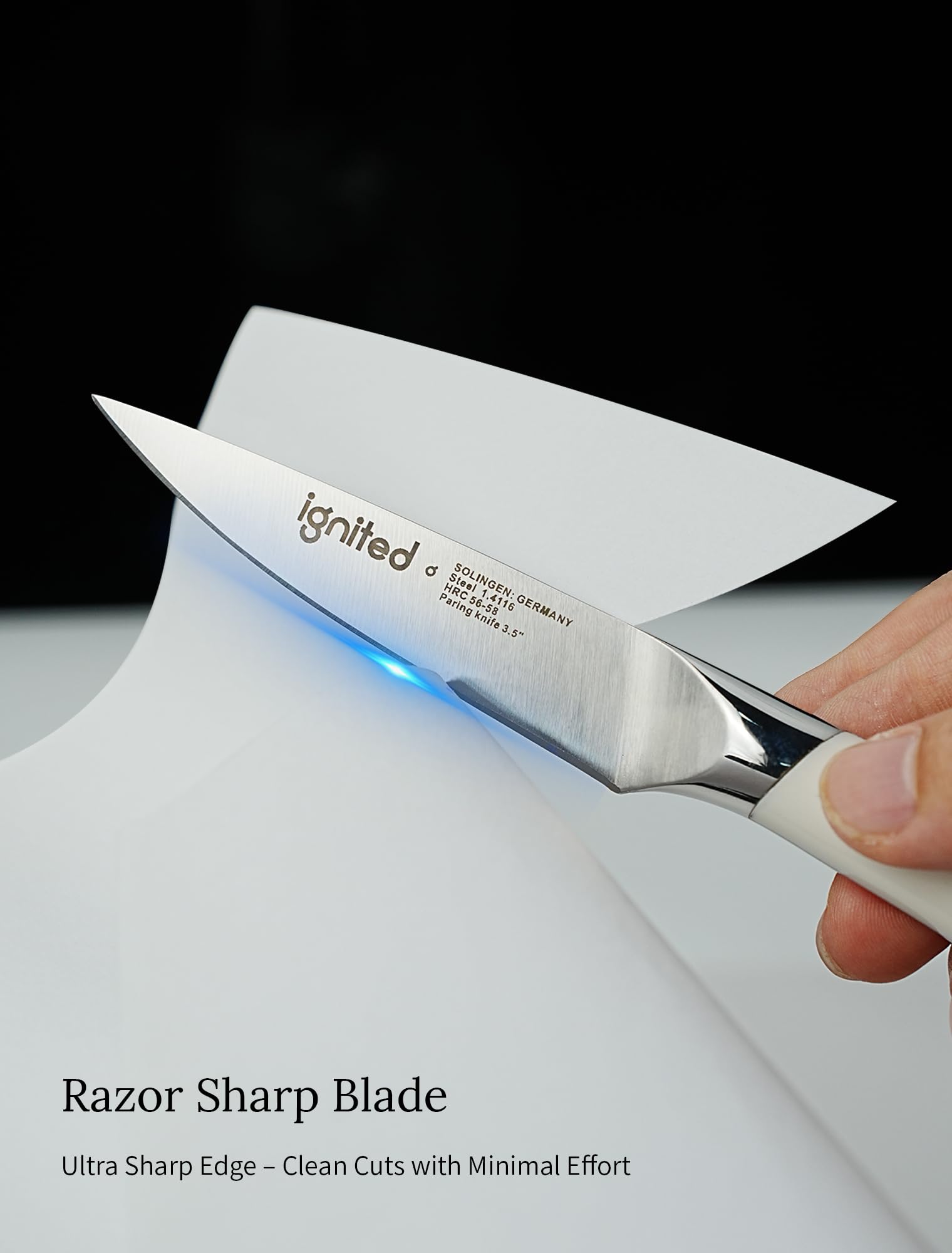 Ignited Cutlery minimalist design enhances modern kitchen aesthetics and task-focused performance
