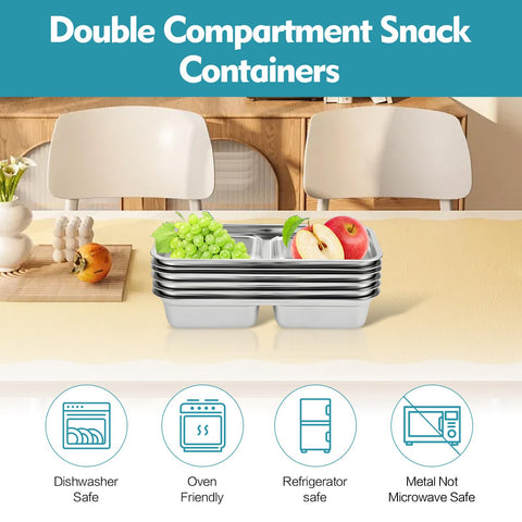 IGRARK dishwasher-safe reusable container simplifies cleanup after meals.