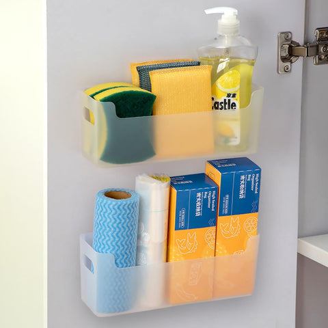 IGUOCY kitchen cabinet door organizer 2-pack keeps spices within reach