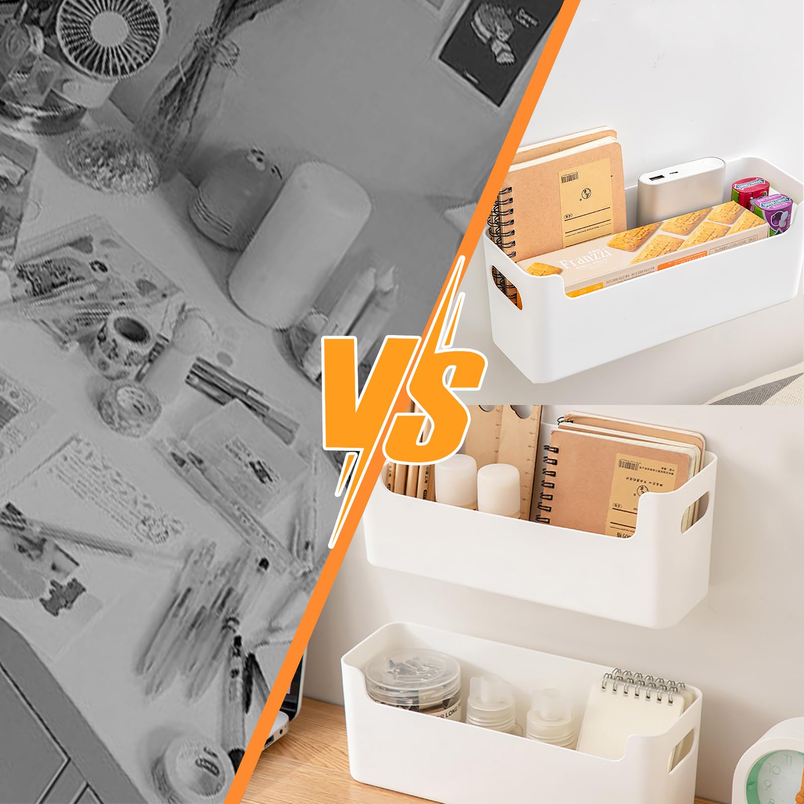 IGUOCY organized pantry moments as items slide easily from the door