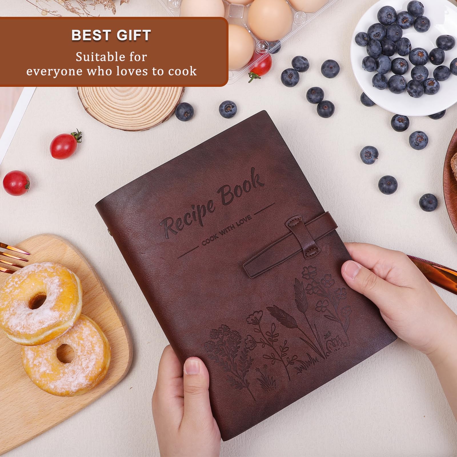 iHoesdste gift-ready notebook suits weddings and gatherings for cooking enthusiasts.