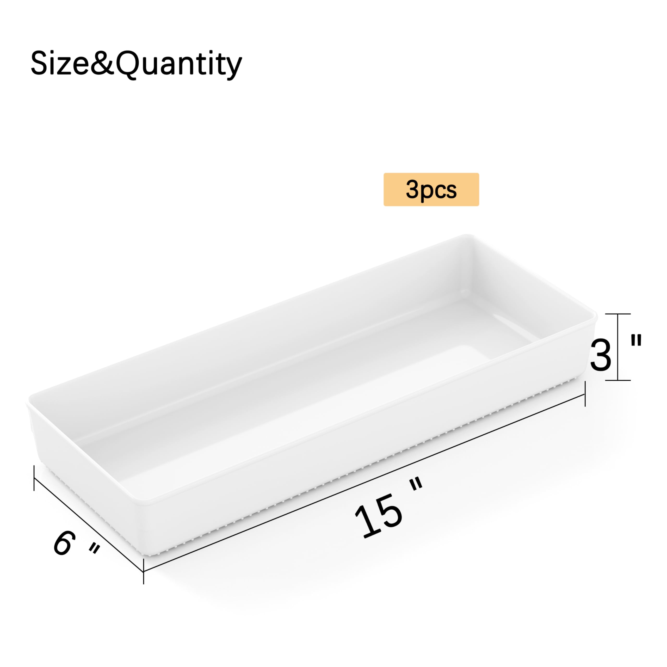 ihomecooker plastic drawer tray versatile solution for tidy kitchen storage and clutter reduction.