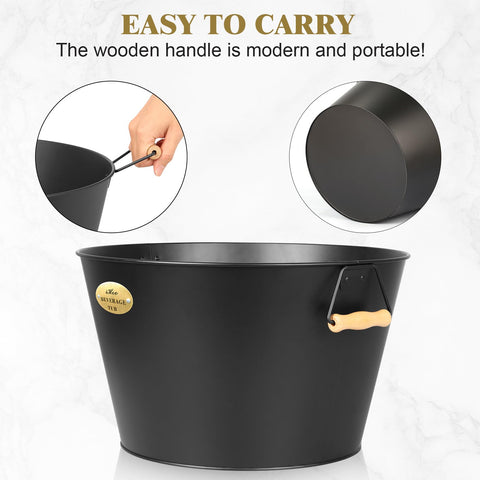 iHoo 21L capacity fits beer, soda, and mixers for big parties.