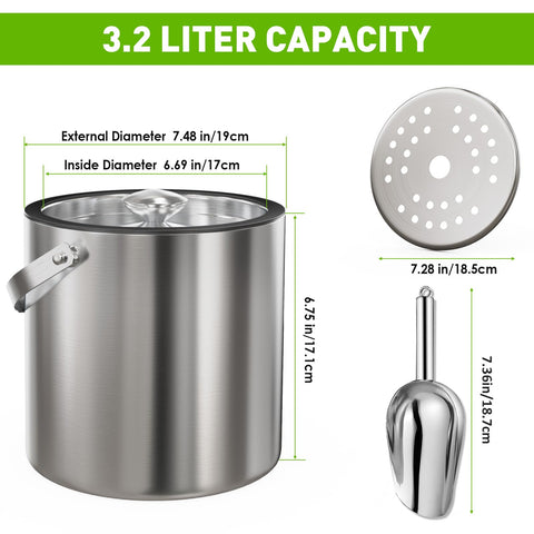 iHoo pull-out strainer separates melted water from ice