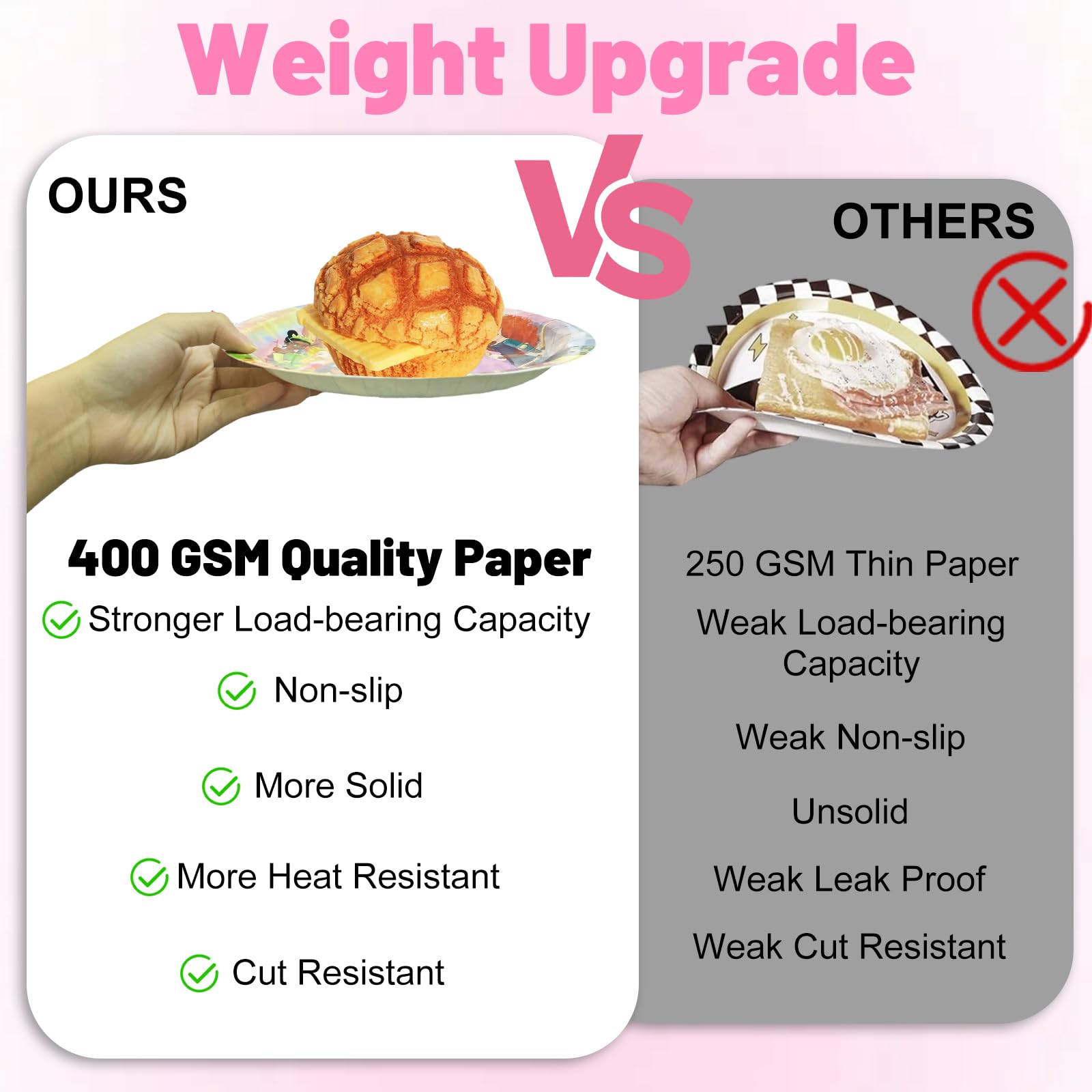 IIDEA princess knives for easy serving and coordinated tableware.