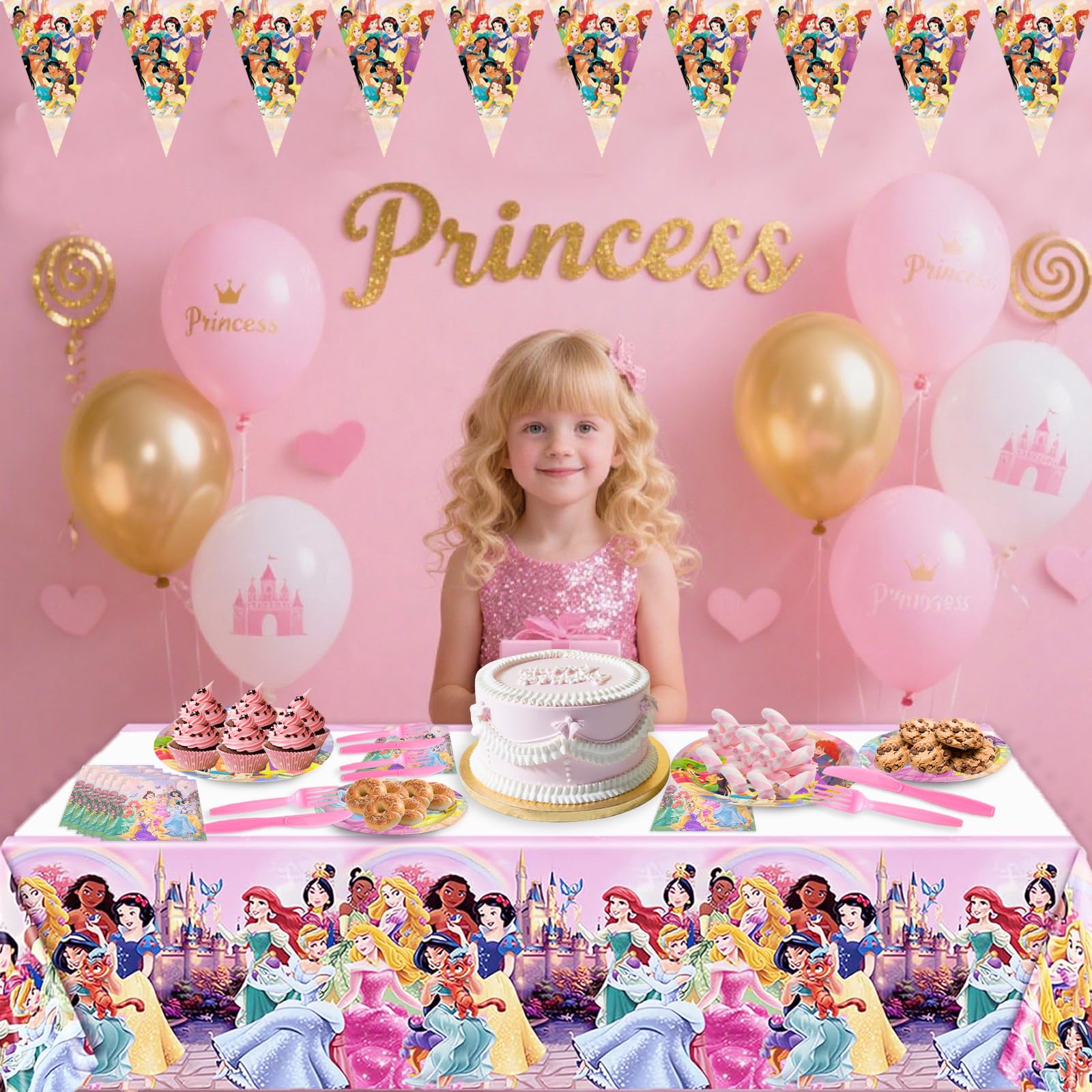 IIDEA triangle banner with 10 flags decorates the area.