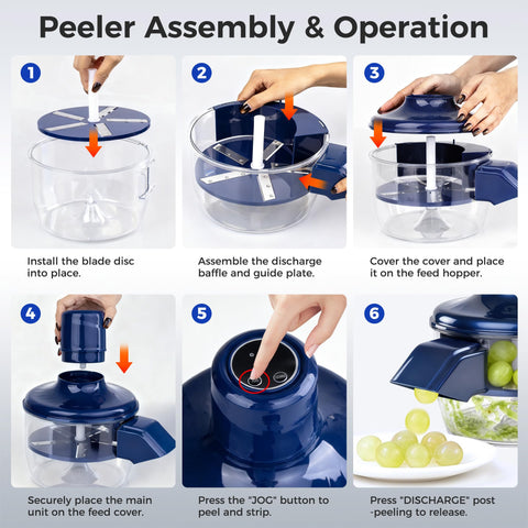 IILLDD one-button operation blue keeps peeling simple.
