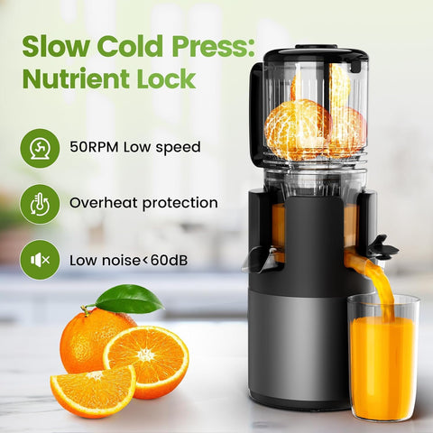 IIUIPI BPA-free ABS body for safe daily juicing