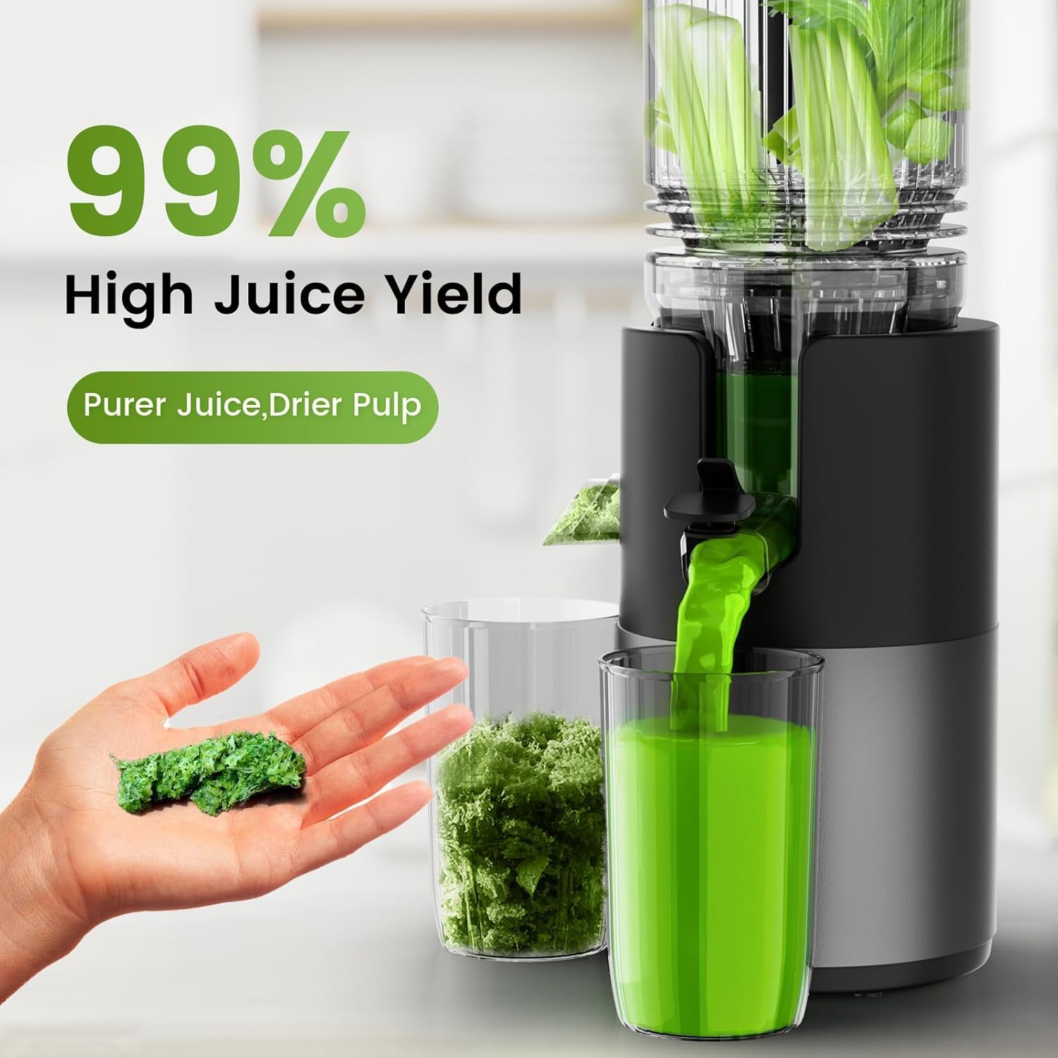 IIUIPI compact countertop design fits neatly in small kitchens