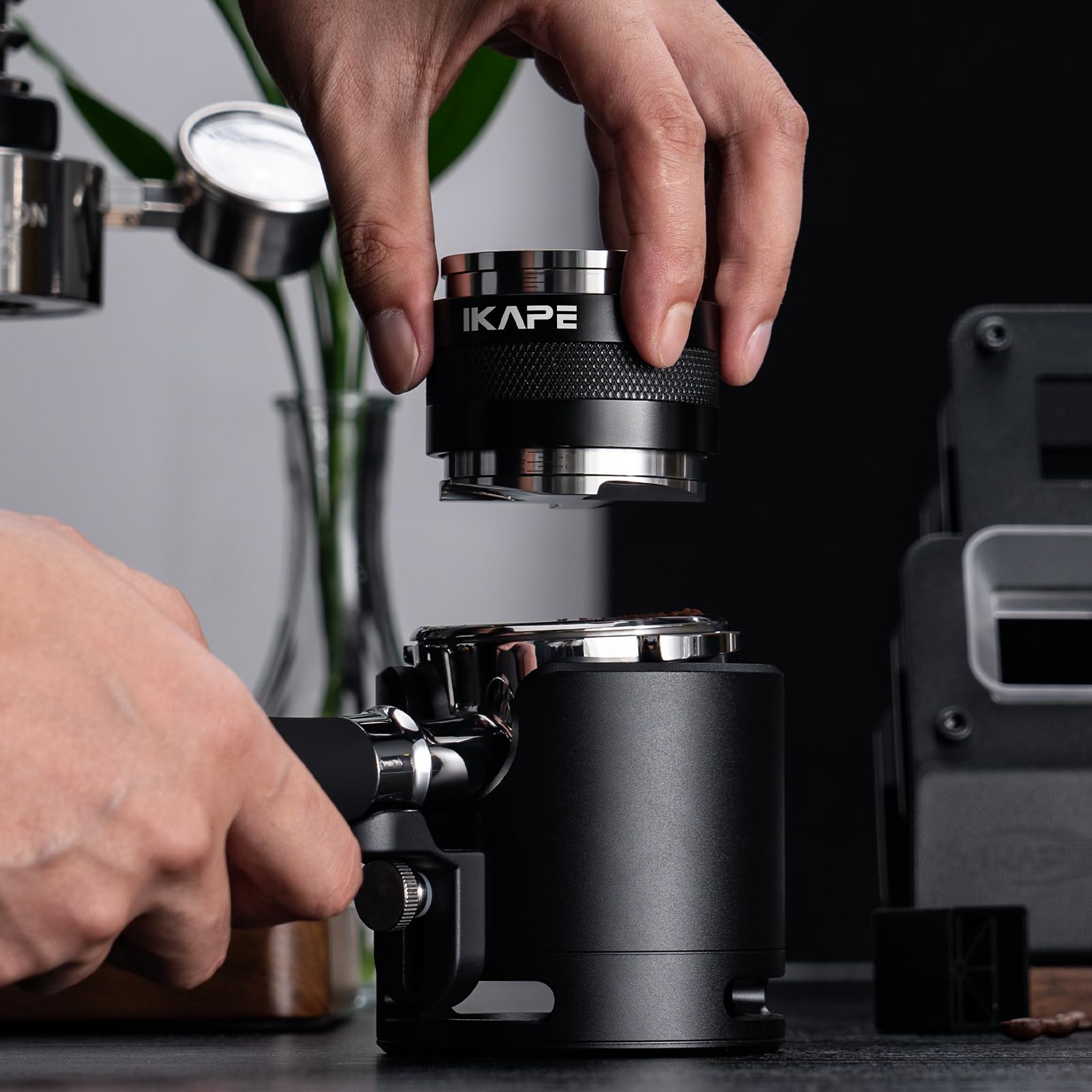 IKAPE cleaning towel and brush for quick maintenance after use.