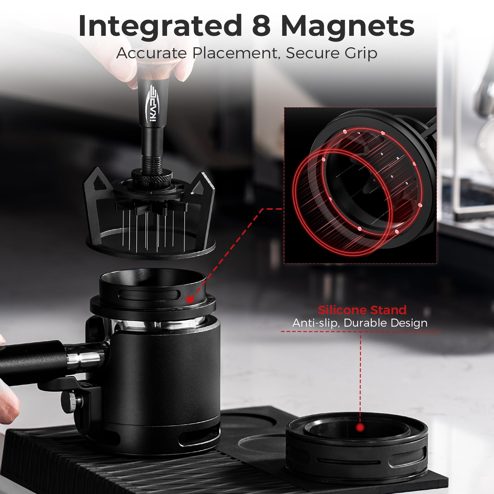 IKAPE WDT Tool with dosing funnel aids reliable prep.