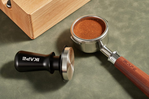 IKAPE rust-proof stainless steel tamper keeps your setup durable and safe