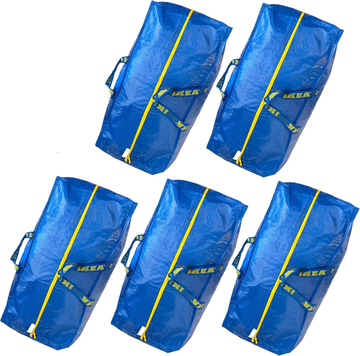 IKEA Frakta storage bag blue, a versatile tote for shopping, storage, and travel.