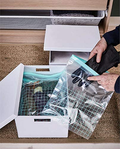 IKEA ISTAD bags reusable and BPA-free for eco-friendly storage.