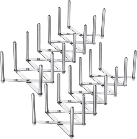 IKEA Variera pot lid organizer in stainless steel 2-pack, adjustable length for customized storage